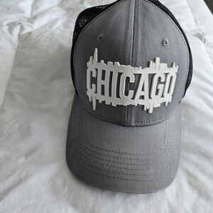 Oh Black and Gray Mesh Cap